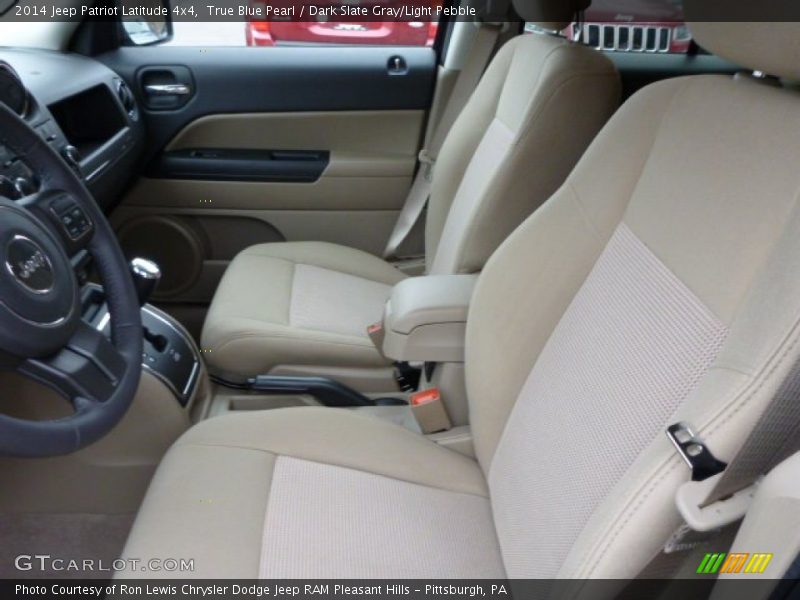 True Blue Pearl / Dark Slate Gray/Light Pebble 2014 Jeep Patriot Latitude 4x4
