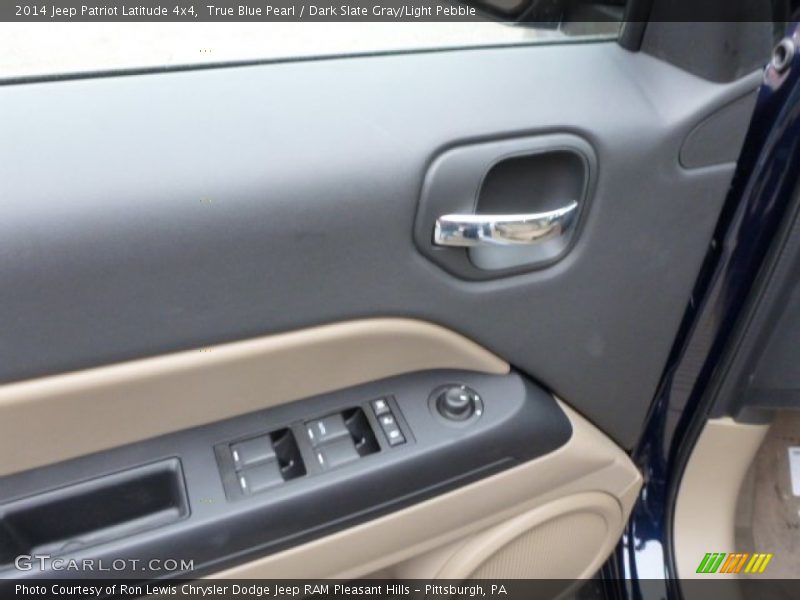 True Blue Pearl / Dark Slate Gray/Light Pebble 2014 Jeep Patriot Latitude 4x4