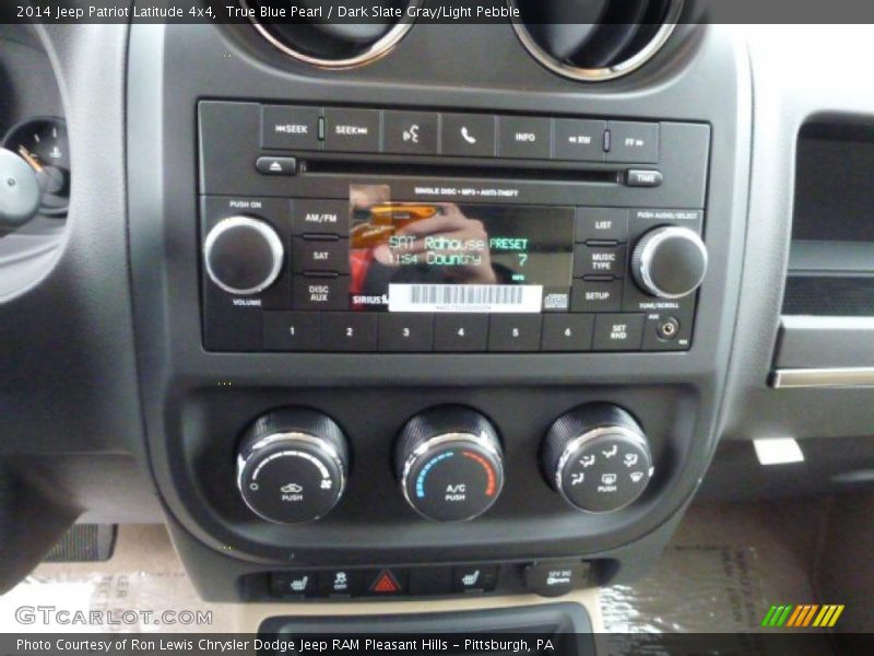 True Blue Pearl / Dark Slate Gray/Light Pebble 2014 Jeep Patriot Latitude 4x4