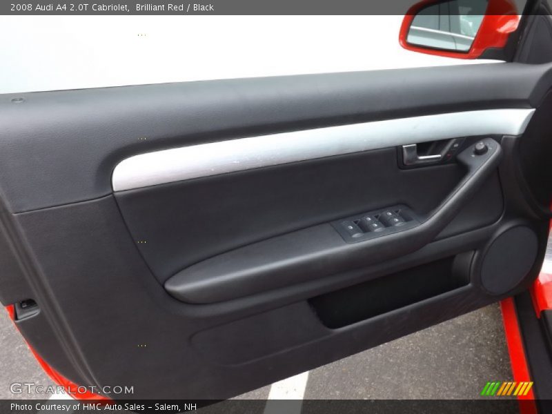 Brilliant Red / Black 2008 Audi A4 2.0T Cabriolet