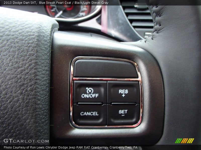 Controls of 2013 Dart SXT
