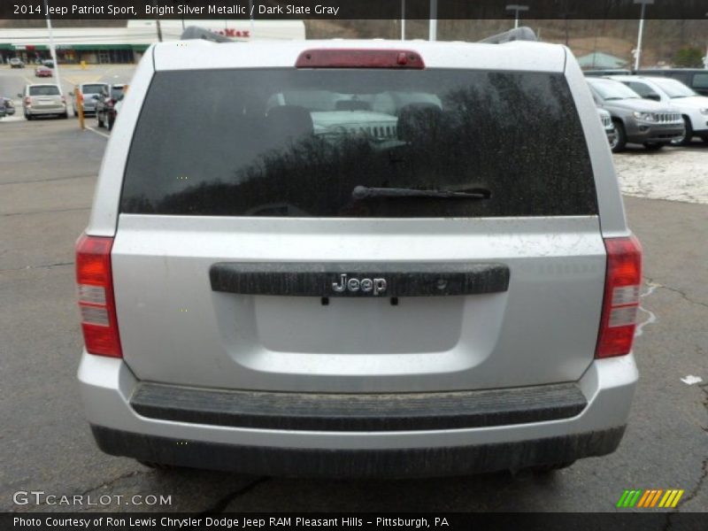 Bright Silver Metallic / Dark Slate Gray 2014 Jeep Patriot Sport
