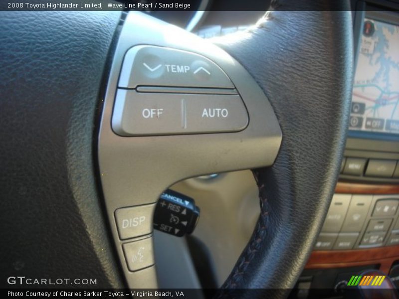 Wave Line Pearl / Sand Beige 2008 Toyota Highlander Limited
