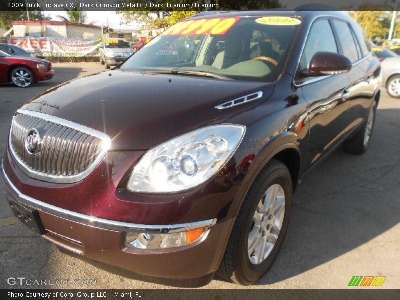Front 3/4 View of 2009 Enclave CX