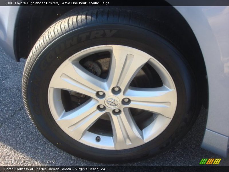  2008 Highlander Limited Wheel