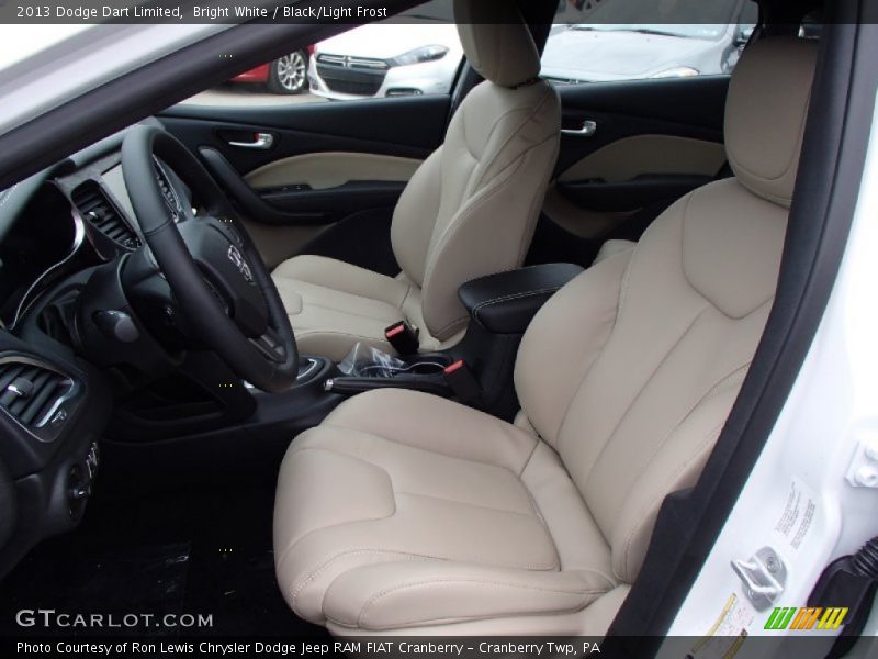 Front Seat of 2013 Dart Limited