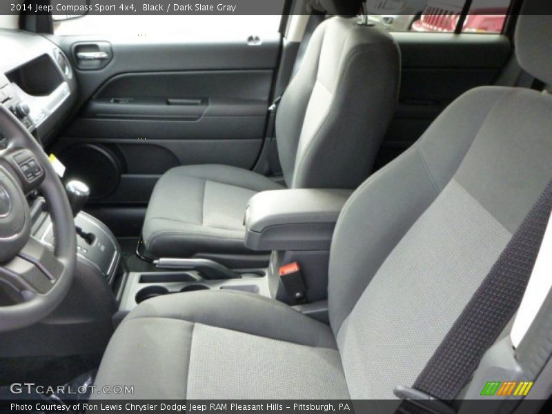 Front Seat of 2014 Compass Sport 4x4