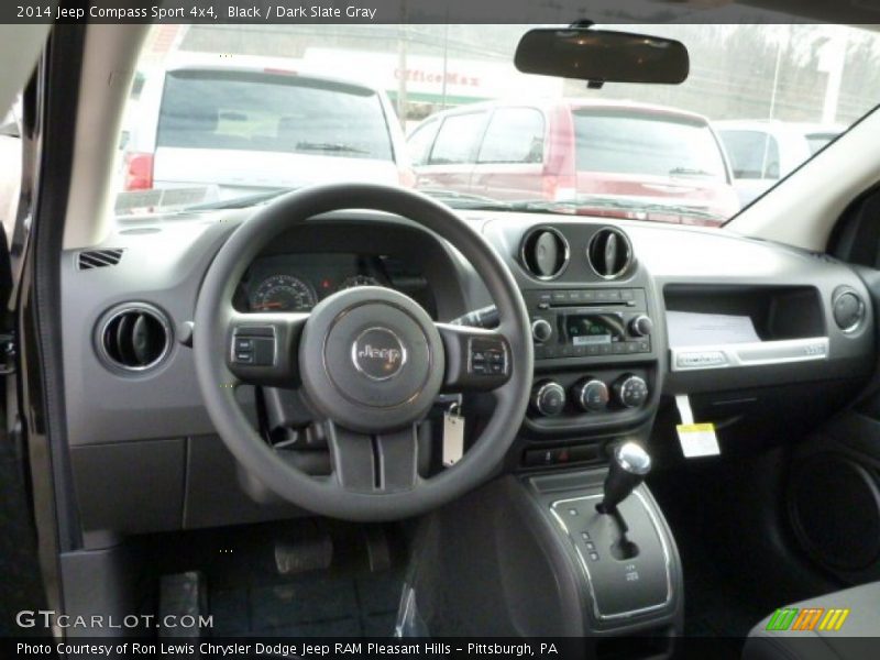 Dashboard of 2014 Compass Sport 4x4