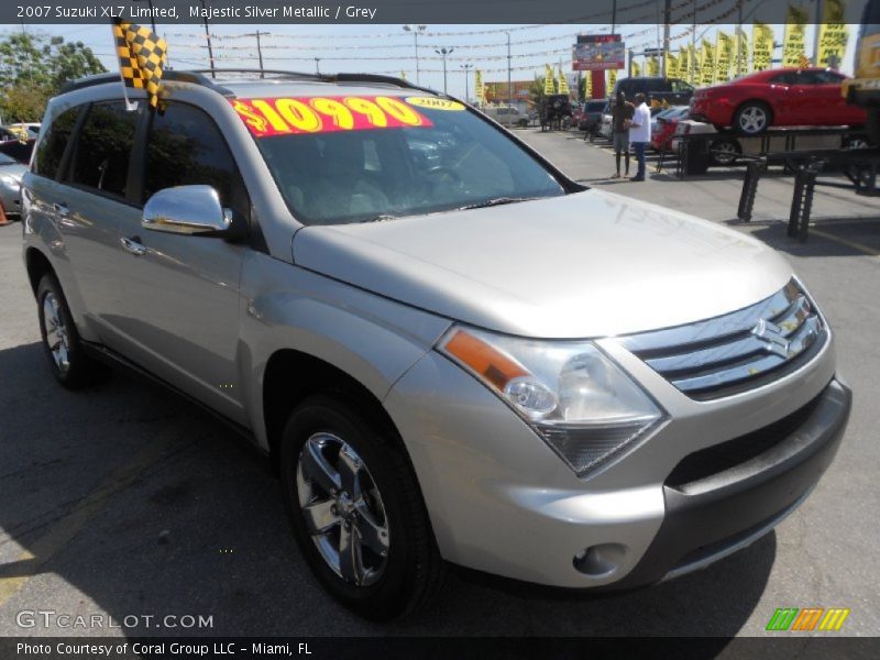 Majestic Silver Metallic / Grey 2007 Suzuki XL7 Limited