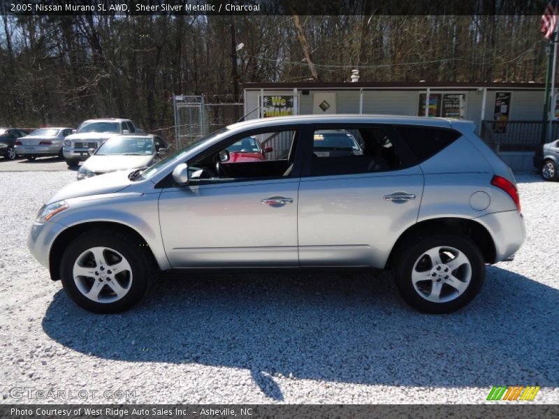 Sheer Silver Metallic / Charcoal 2005 Nissan Murano SL AWD
