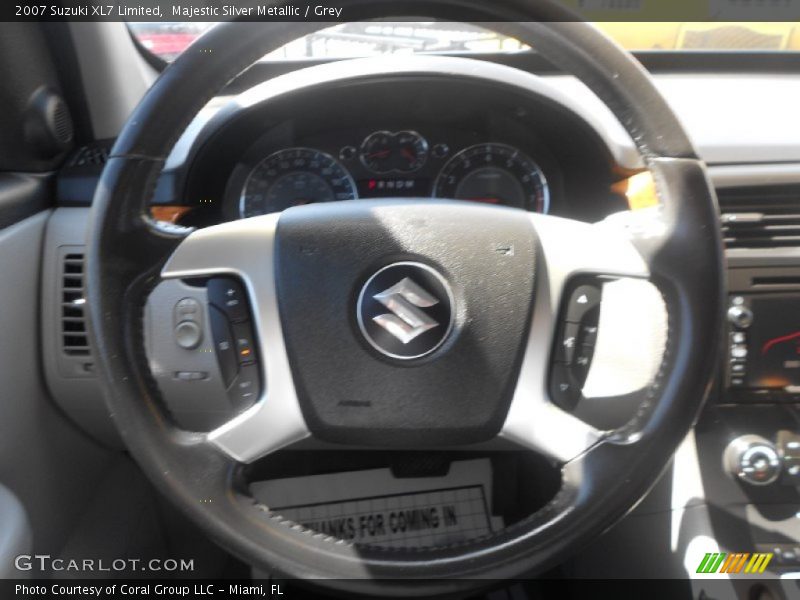 Majestic Silver Metallic / Grey 2007 Suzuki XL7 Limited