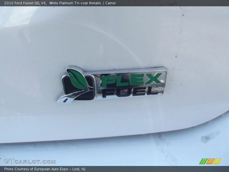 White Platinum Tri-coat Metallic / Camel 2010 Ford Fusion SEL V6