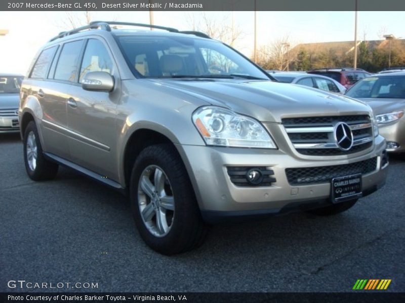 Desert Silver Metallic / Macadamia 2007 Mercedes-Benz GL 450