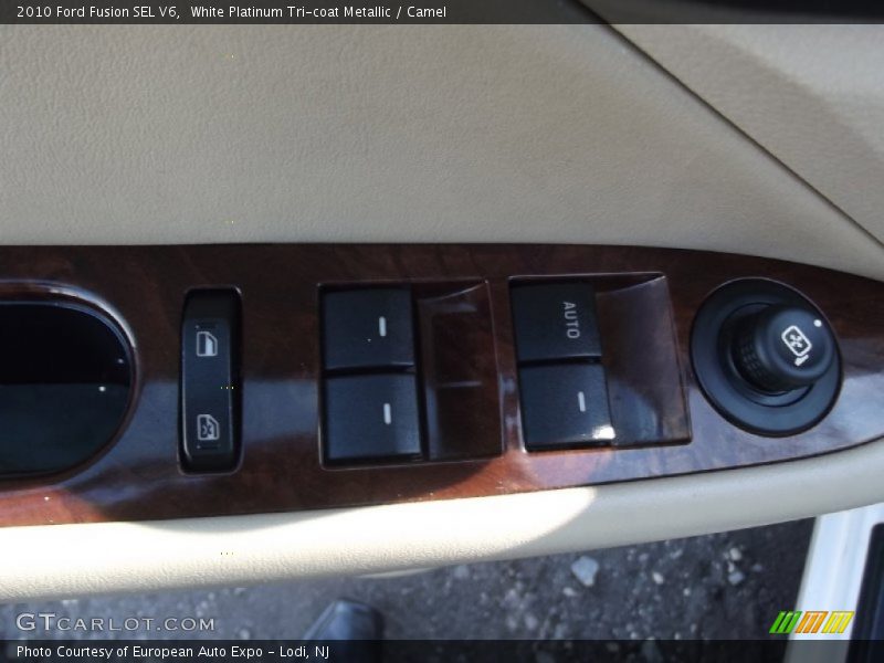 White Platinum Tri-coat Metallic / Camel 2010 Ford Fusion SEL V6