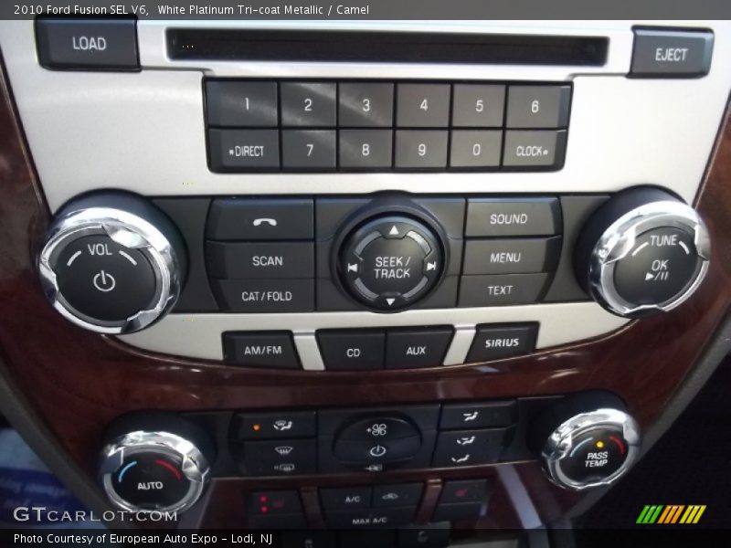 Controls of 2010 Fusion SEL V6