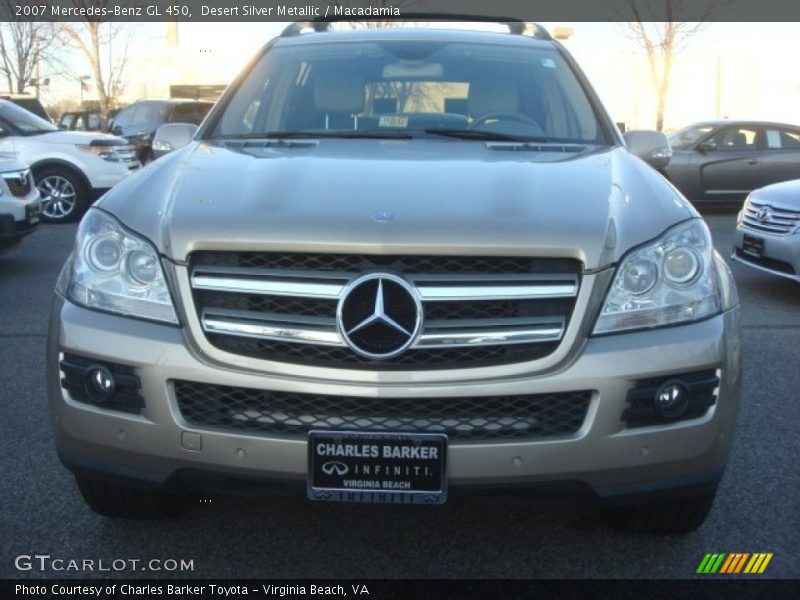 Desert Silver Metallic / Macadamia 2007 Mercedes-Benz GL 450