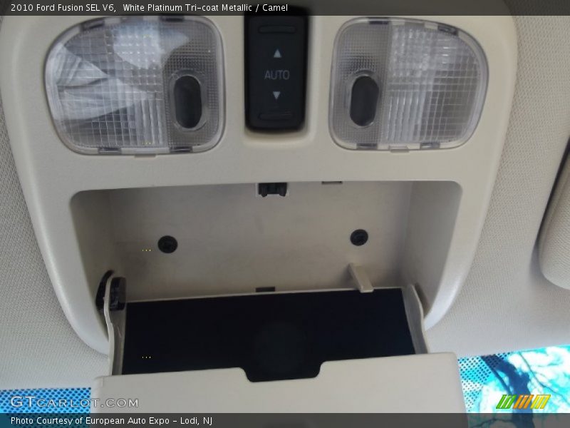 White Platinum Tri-coat Metallic / Camel 2010 Ford Fusion SEL V6