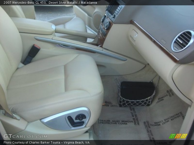 Desert Silver Metallic / Macadamia 2007 Mercedes-Benz GL 450