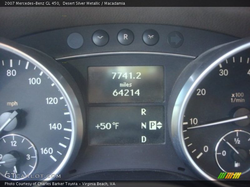 Desert Silver Metallic / Macadamia 2007 Mercedes-Benz GL 450