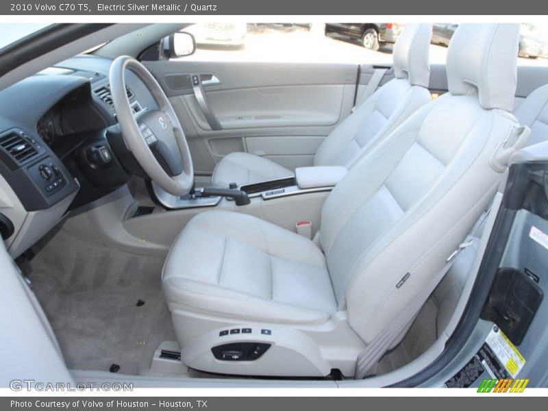 Front Seat of 2010 C70 T5