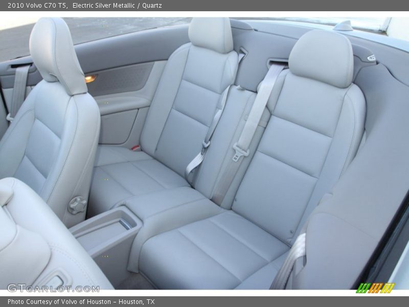 Rear Seat of 2010 C70 T5