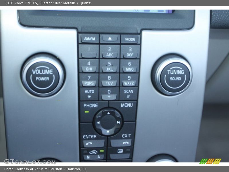 Controls of 2010 C70 T5