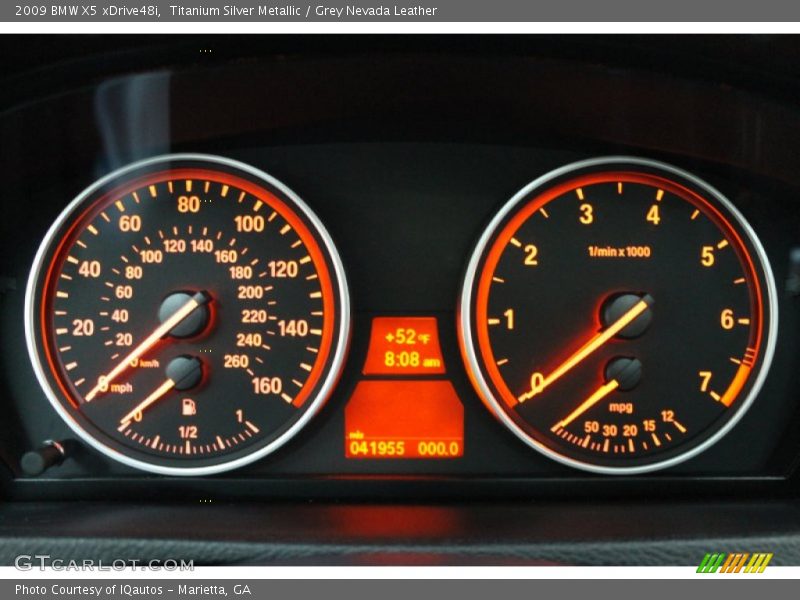  2009 X5 xDrive48i xDrive48i Gauges