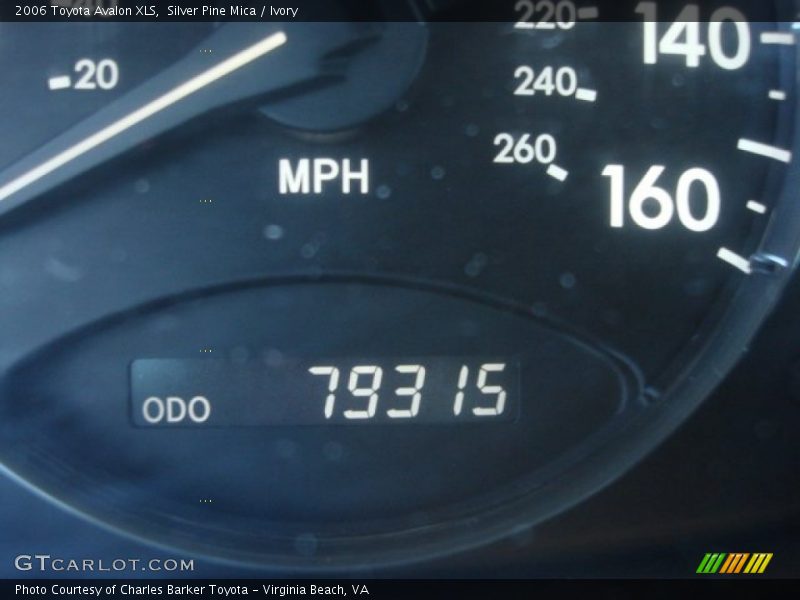Silver Pine Mica / Ivory 2006 Toyota Avalon XLS