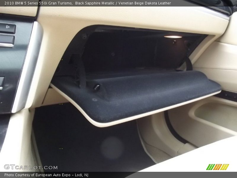 Black Sapphire Metallic / Venetian Beige Dakota Leather 2010 BMW 5 Series 550i Gran Turismo