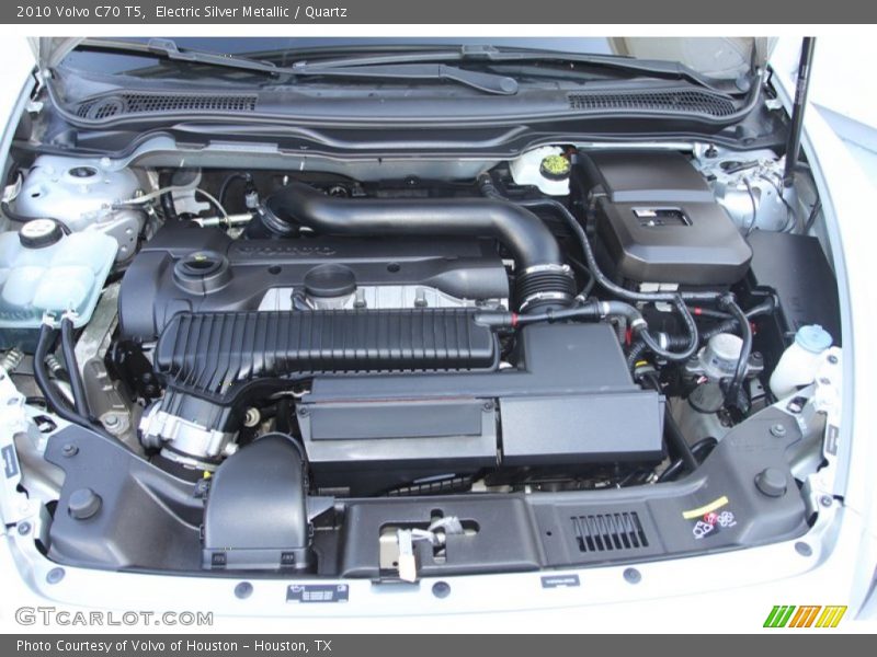 2010 C70 T5 Engine - 2.5 Liter Turbocharged DOHC 20-Valve VVT 5 Cylinder