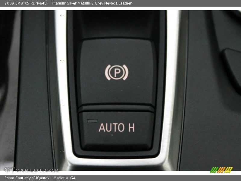 Titanium Silver Metallic / Grey Nevada Leather 2009 BMW X5 xDrive48i