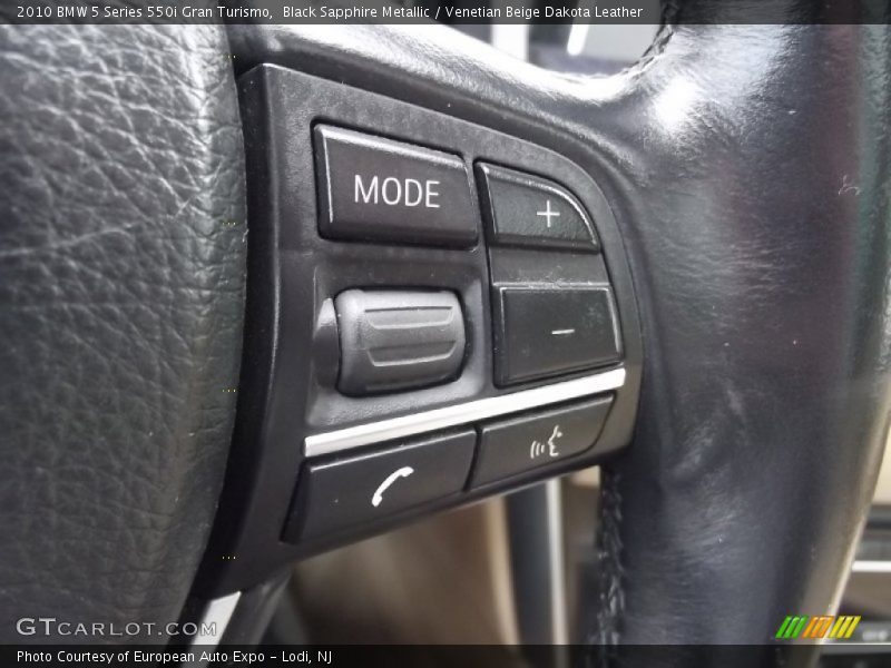 Controls of 2010 5 Series 550i Gran Turismo