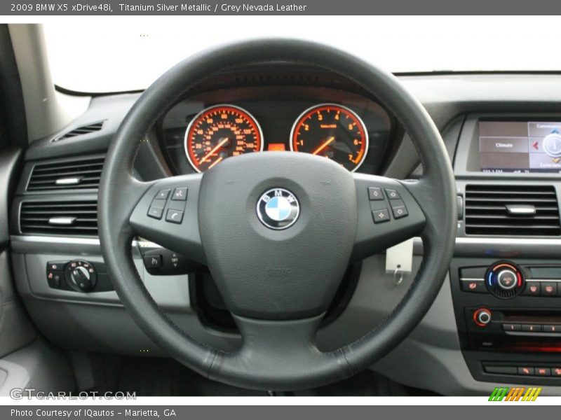  2009 X5 xDrive48i Steering Wheel