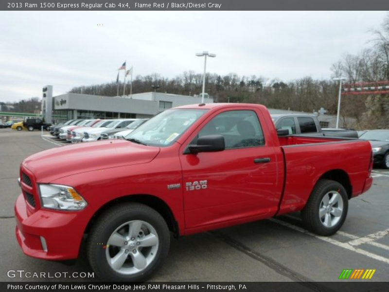  2013 1500 Express Regular Cab 4x4 Flame Red