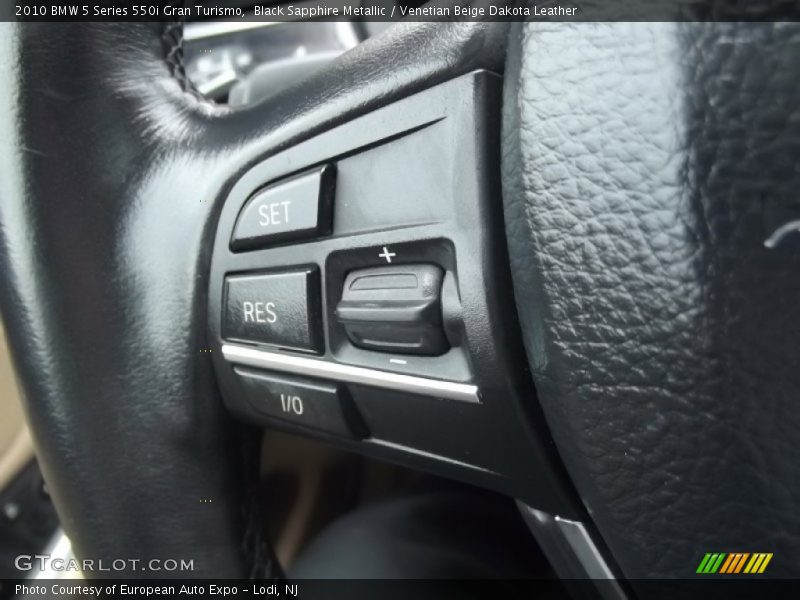 Controls of 2010 5 Series 550i Gran Turismo