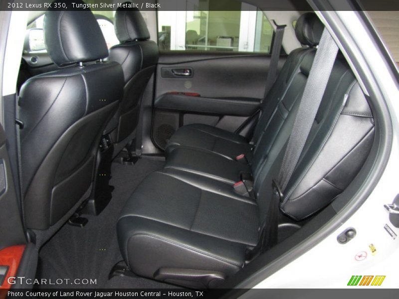 Rear Seat of 2012 RX 350