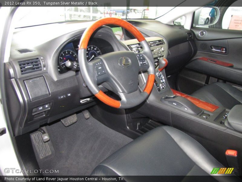 Black Interior - 2012 RX 350 