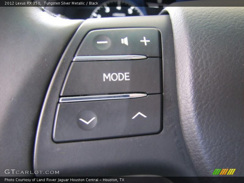 Controls of 2012 RX 350