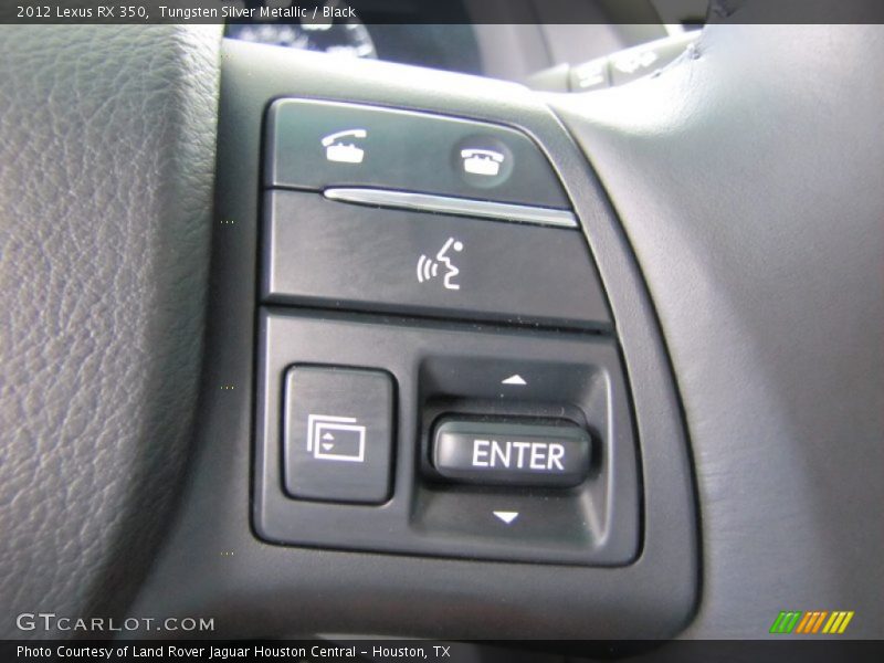 Controls of 2012 RX 350