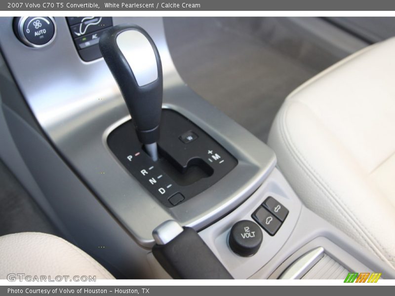 White Pearlescent / Calcite Cream 2007 Volvo C70 T5 Convertible