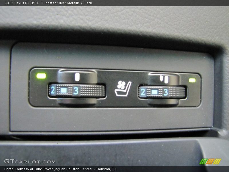 Controls of 2012 RX 350