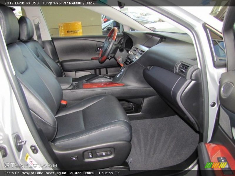 Tungsten Silver Metallic / Black 2012 Lexus RX 350