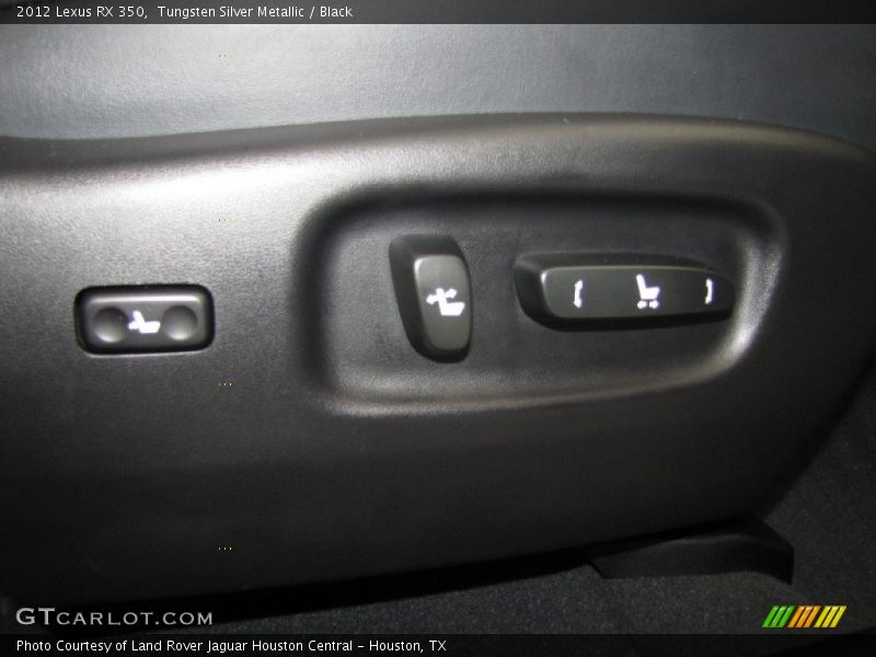 Tungsten Silver Metallic / Black 2012 Lexus RX 350