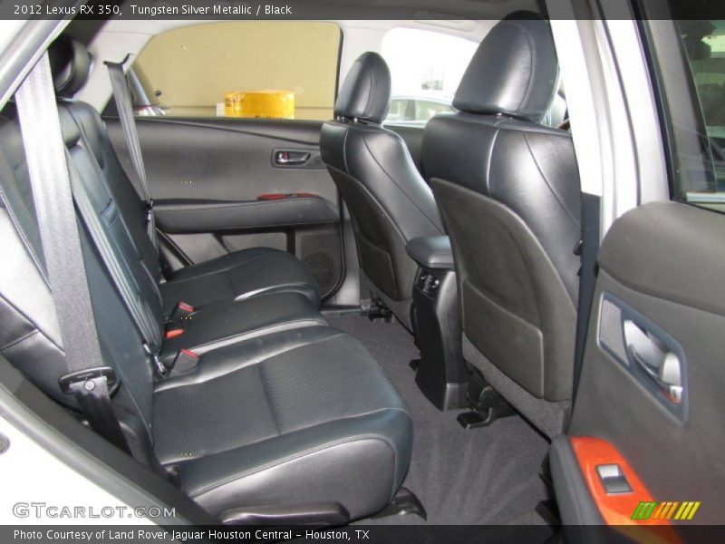 Tungsten Silver Metallic / Black 2012 Lexus RX 350