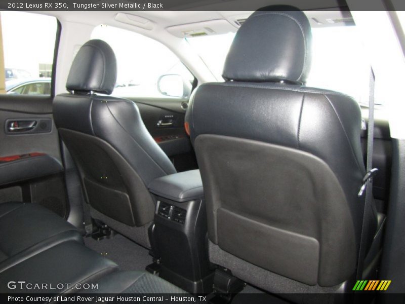 Tungsten Silver Metallic / Black 2012 Lexus RX 350