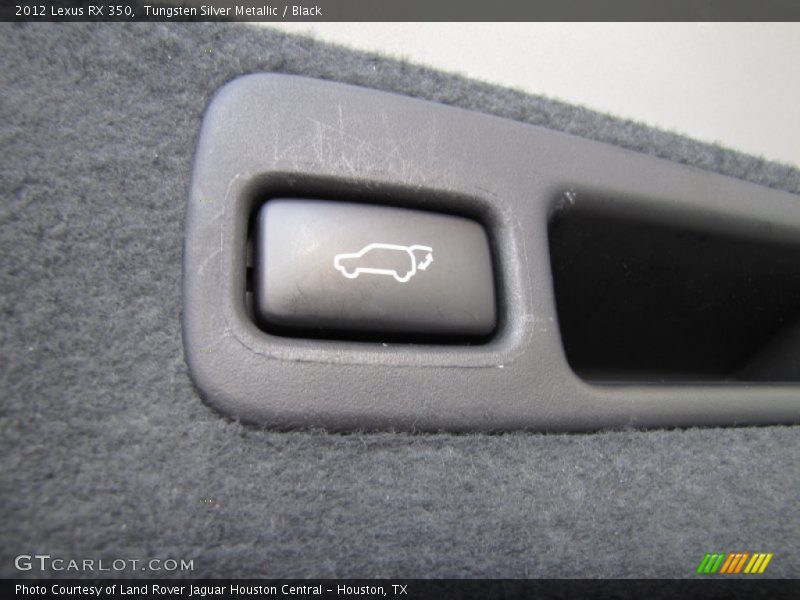 Tungsten Silver Metallic / Black 2012 Lexus RX 350