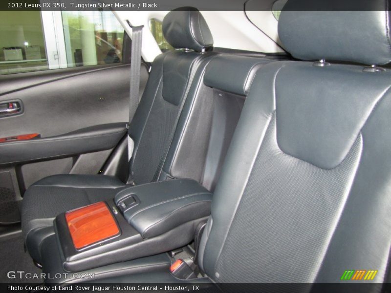 Tungsten Silver Metallic / Black 2012 Lexus RX 350