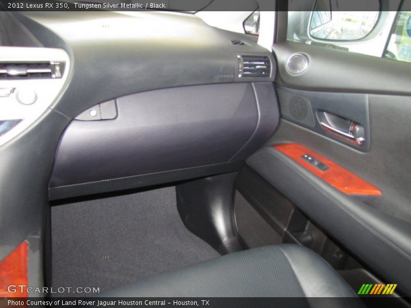 Tungsten Silver Metallic / Black 2012 Lexus RX 350