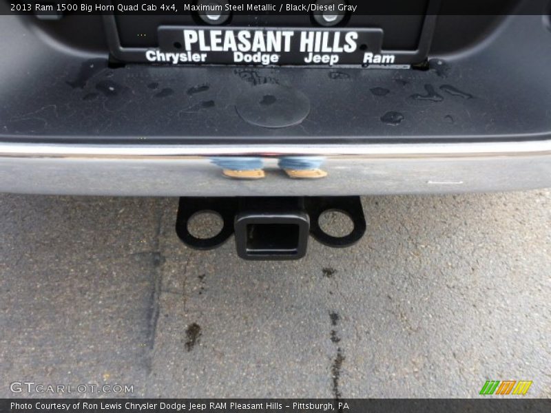 Maximum Steel Metallic / Black/Diesel Gray 2013 Ram 1500 Big Horn Quad Cab 4x4