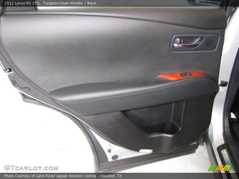 Tungsten Silver Metallic / Black 2012 Lexus RX 350